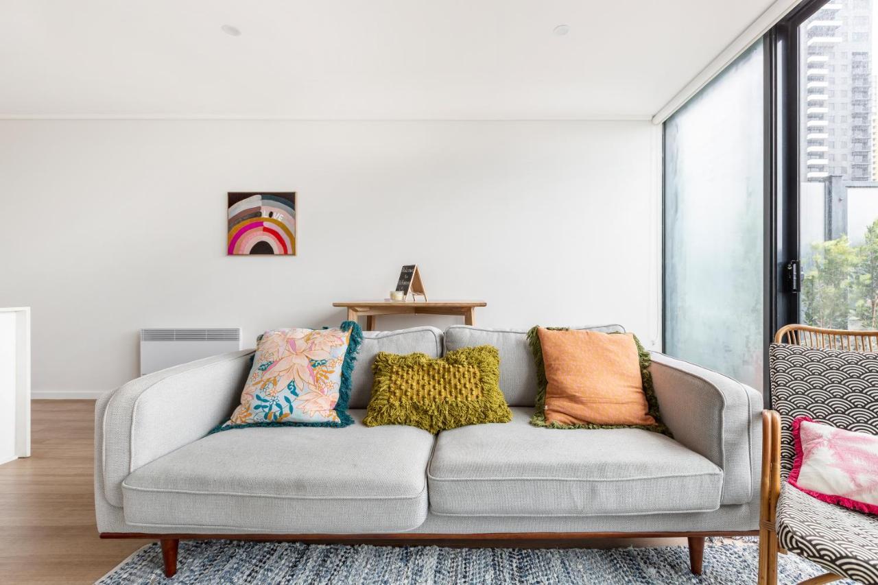 ☆Of Southbank☆Light Filled Apartment☆Huge Private Terrace With City Views☆Parking☆Pool☆Gym☆Wifi 멜번 외부 사진